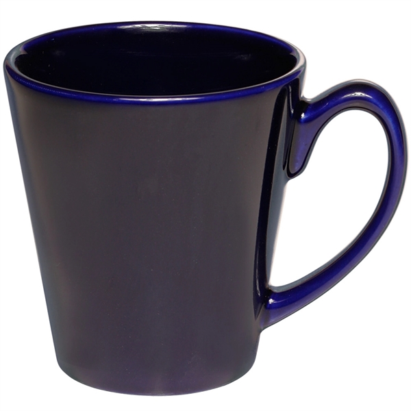 12 oz. Ceramic Coffee Mug, Latte Mugs - Image 3