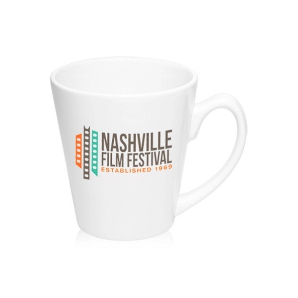 12 oz. Ceramic Coffee Mug, Latte Mugs - Image 15