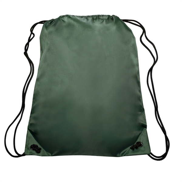 Polyester Drawstring Backpack 14"W x 16.5"H Cinch Backpacks - Image 7