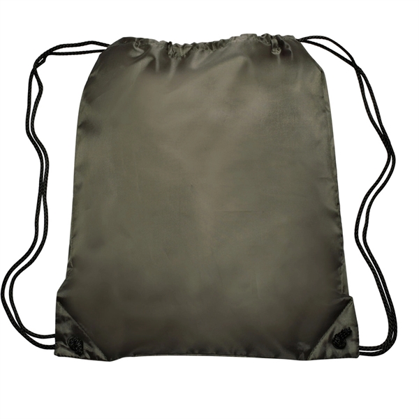 Polyester Drawstring Backpack 14"W x 16.5"H Cinch Backpacks - Image 8