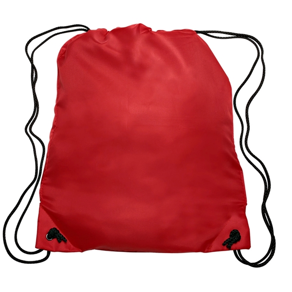 Polyester Drawstring Backpack 14"W x 16.5"H Cinch Backpacks - Image 16