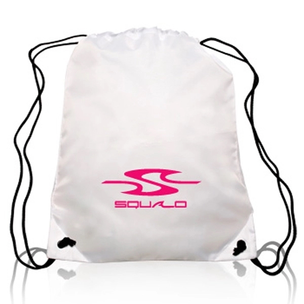 Polyester Drawstring Backpack 14"W x 16.5"H Cinch Backpacks - Image 28