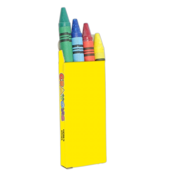 4 Pack of Crayons - Image 2