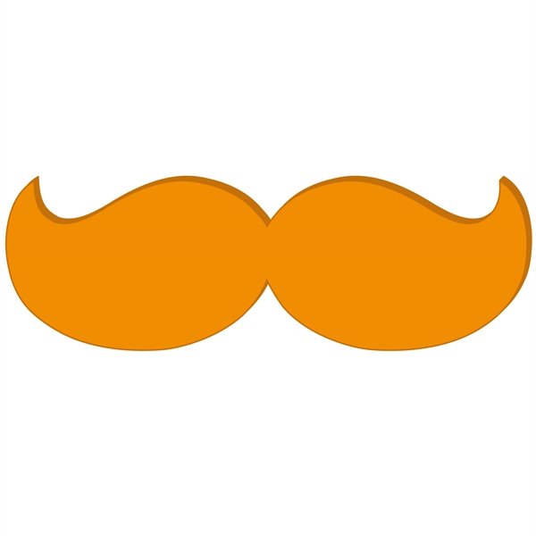 Foam Moustache - Large - Image 6