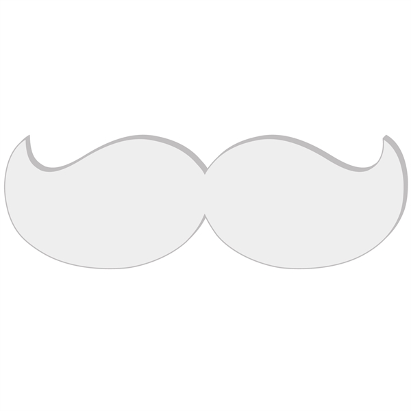 Foam Moustache - Large - Image 10