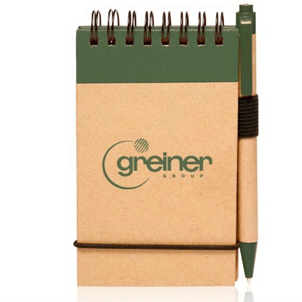 3 x 5 in. Eco Jotters with Pen - Image 5