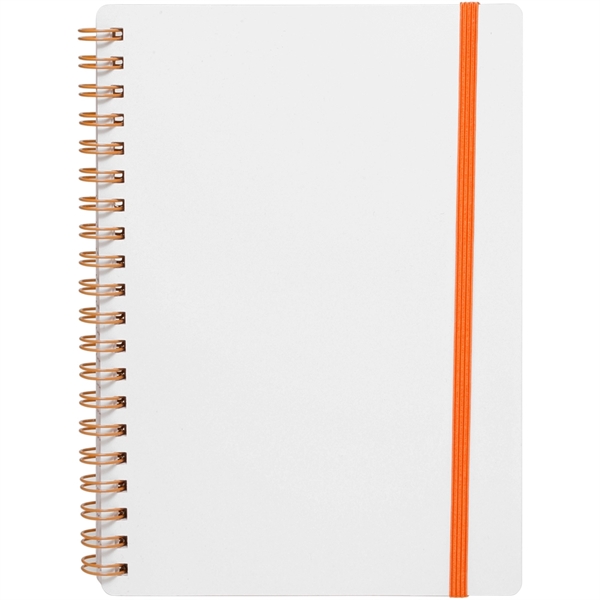 5 x 7 in Spiral Notebook with Color Accents - Image 4
