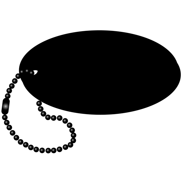 Oval Floating Key Tag - Image 3