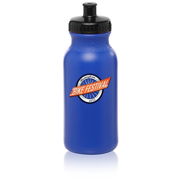 Plastic Water Bottles - 20 oz Sports Bottle w/ Custom Logo - Image 8