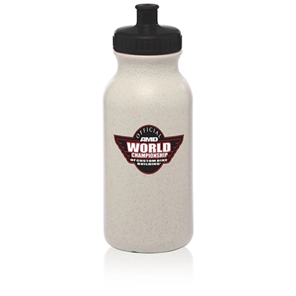 Plastic Water Bottles - 20 oz Sports Bottle w/ Custom Logo - Image 18