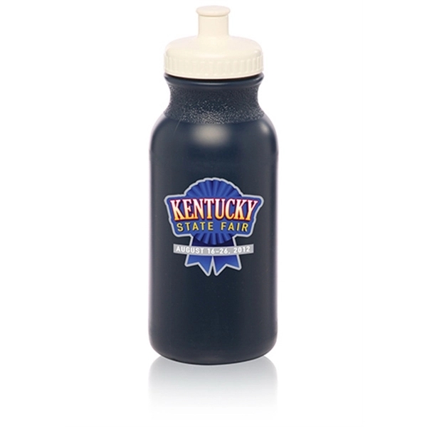 Plastic Water Bottles - 20 oz Sports Bottle w/ Custom Logo - Image 22