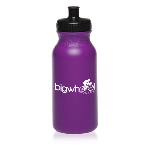Plastic Water Bottles - 20 oz Sports Bottle w/ Custom Logo - Image 25