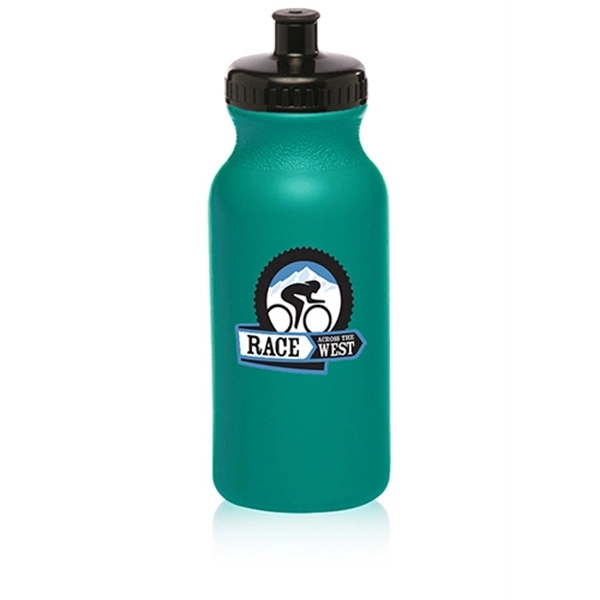 Plastic Water Bottles - 20 oz Sports Bottle w/ Custom Logo - Image 27
