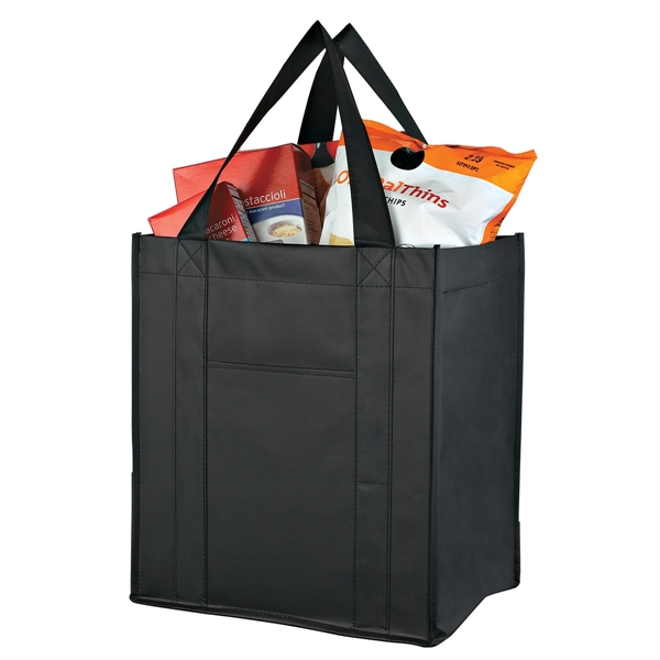 Matte Laminated Non-Woven Shopper Tote Bag - Image 2