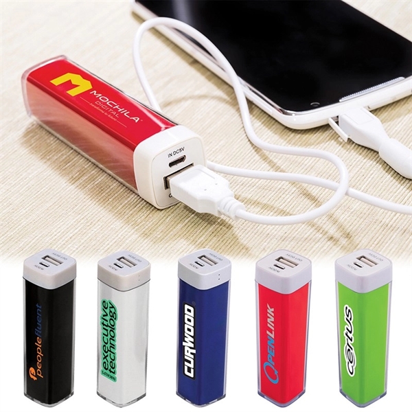 Plastic Mobile Power Bank Charger - Image 1