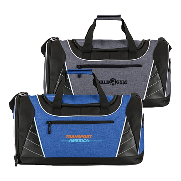 Polyester Sports Duffel Bag - Image 1