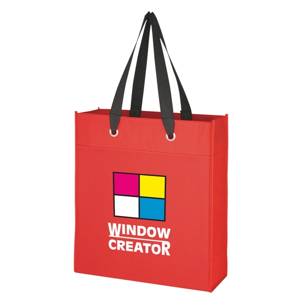 Non-Woven Grommet Tote Bag - Image 3