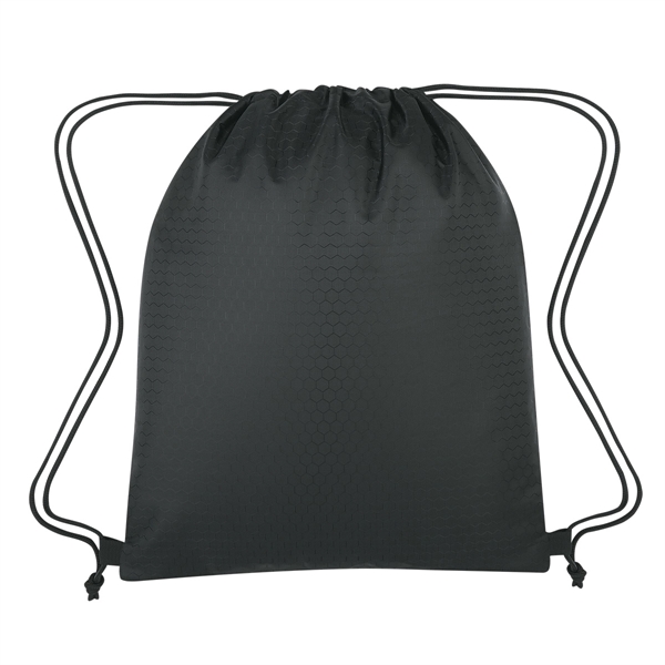 Honeycomb Ripstop Drawstring Bag - Image 3