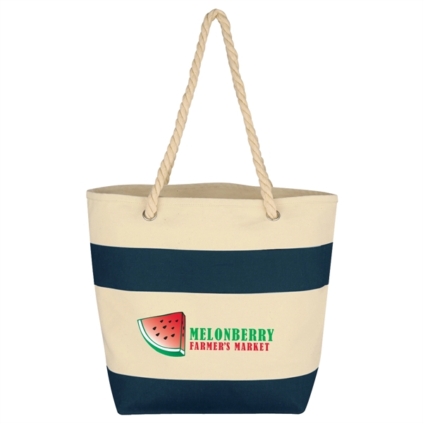 Cruising Tote Bag With Rope Handles - Image 2