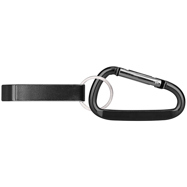 Deluxe can and bottle opener key chain and carabiner - Image 4
