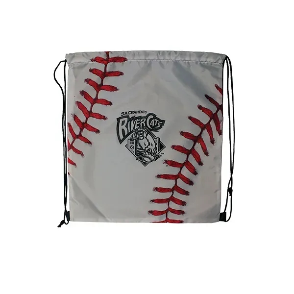 Sports Style Drawstring Backpack - Image 2