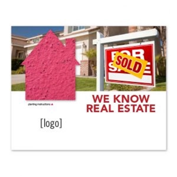 Real Estate Seed Paper Shape Postcard - Image 7