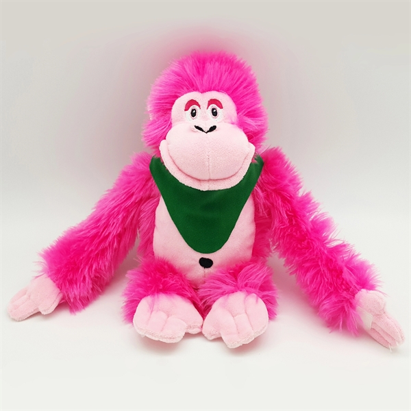 11" Bright Color Hot Pink Gorilla - Image 6