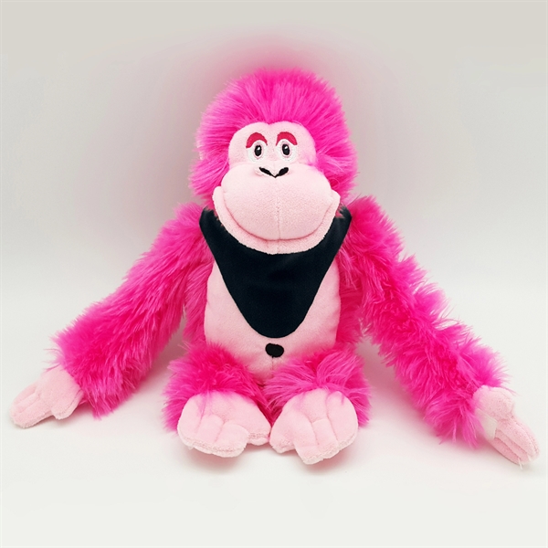 11" Bright Color Hot Pink Gorilla - Image 8