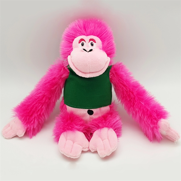 11" Bright Color Hot Pink Gorilla - Image 12