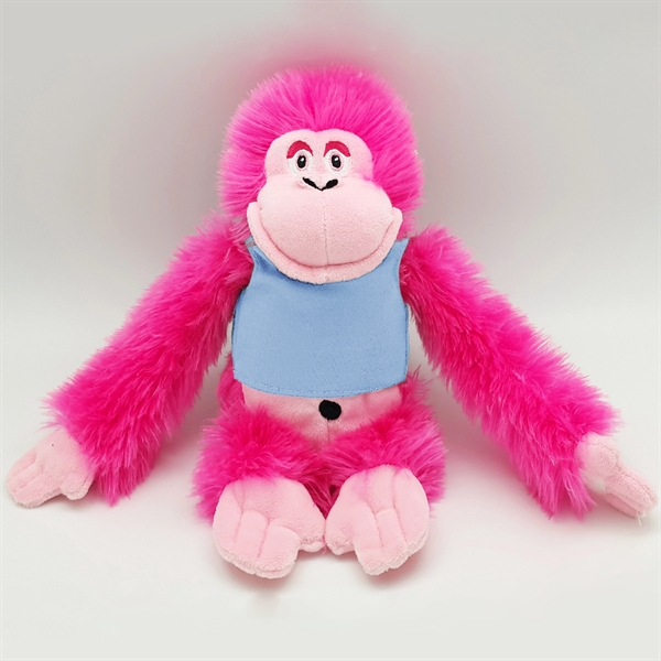 11" Bright Color Hot Pink Gorilla - Image 14