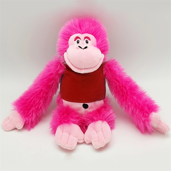 11" Bright Color Hot Pink Gorilla - Image 15