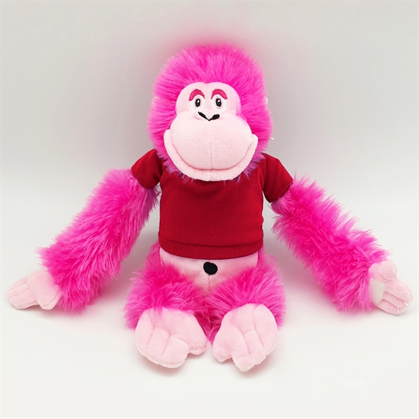 11" Bright Color Hot Pink Gorilla - Image 17