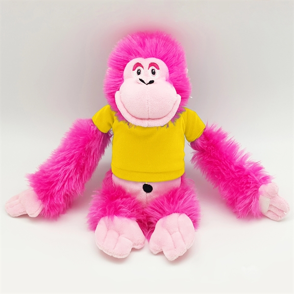 11" Bright Color Hot Pink Gorilla - Image 18