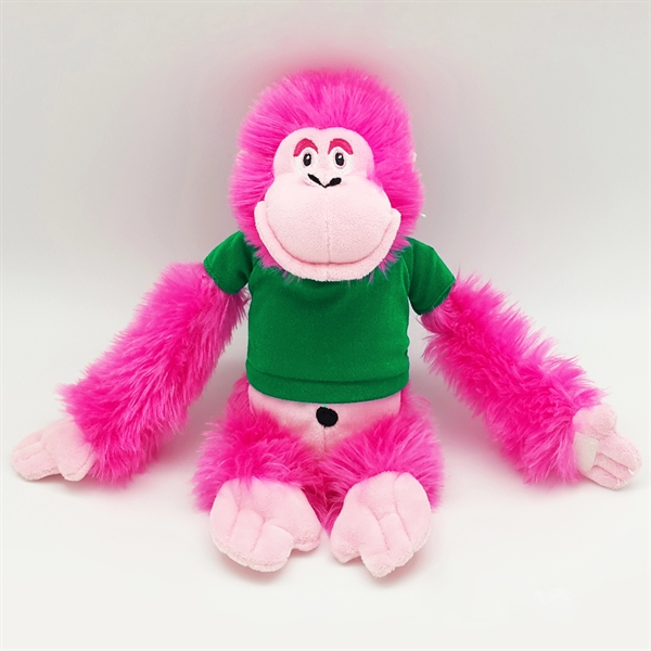 11" Bright Color Hot Pink Gorilla - Image 19