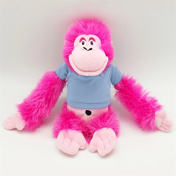 11" Bright Color Hot Pink Gorilla - Image 21