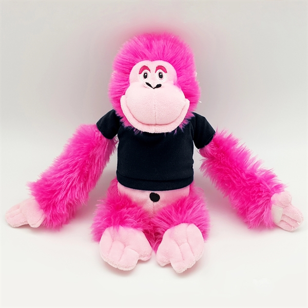 11" Bright Color Hot Pink Gorilla - Image 22