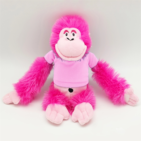 11" Bright Color Hot Pink Gorilla - Image 23