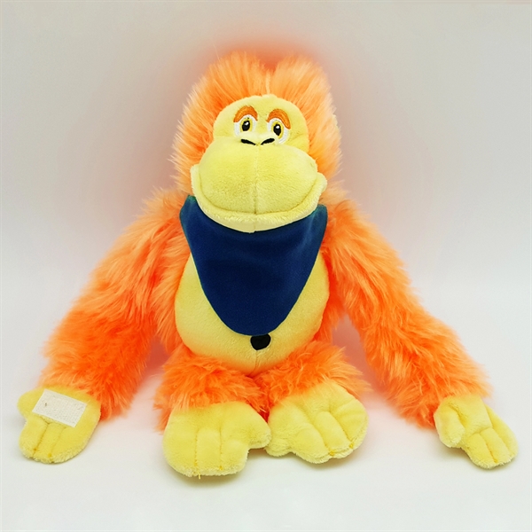 11" Bright Color Orange Gorilla - Image 7