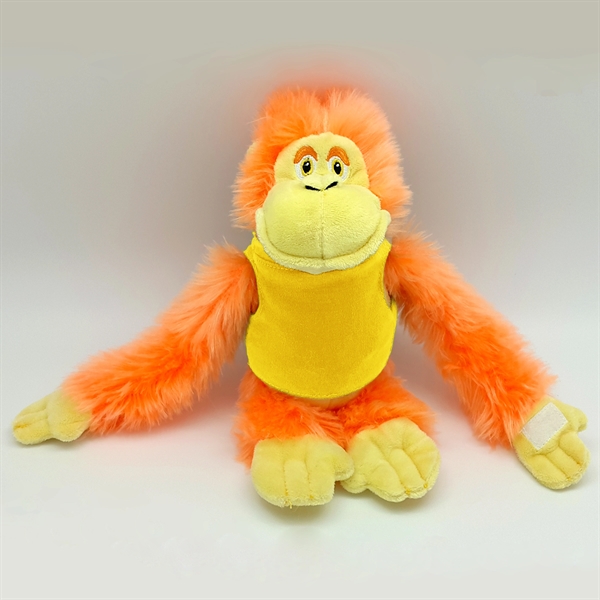 11" Bright Color Orange Gorilla - Image 11