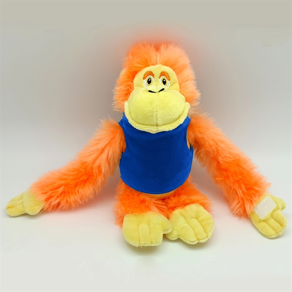 11" Bright Color Orange Gorilla - Image 13