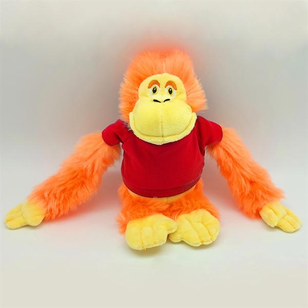 11" Bright Color Orange Gorilla - Image 17