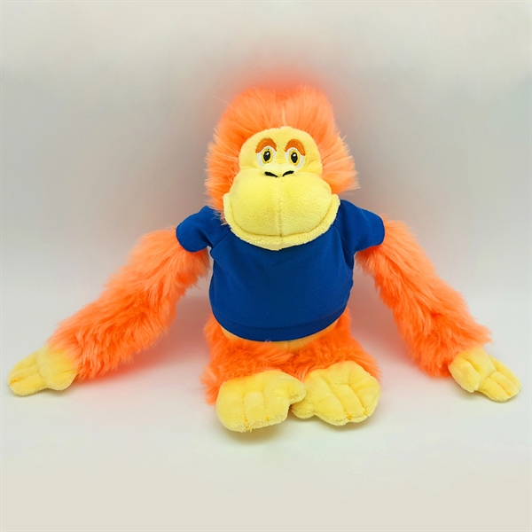 11" Bright Color Orange Gorilla - Image 20