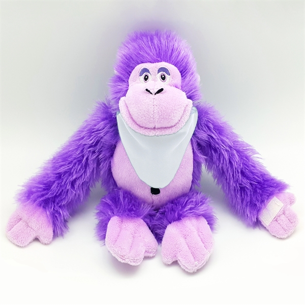 11" Bright Color Purple Gorilla - Image 2