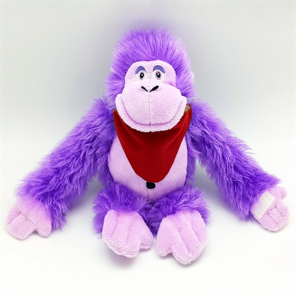 11" Bright Color Purple Gorilla - Image 3