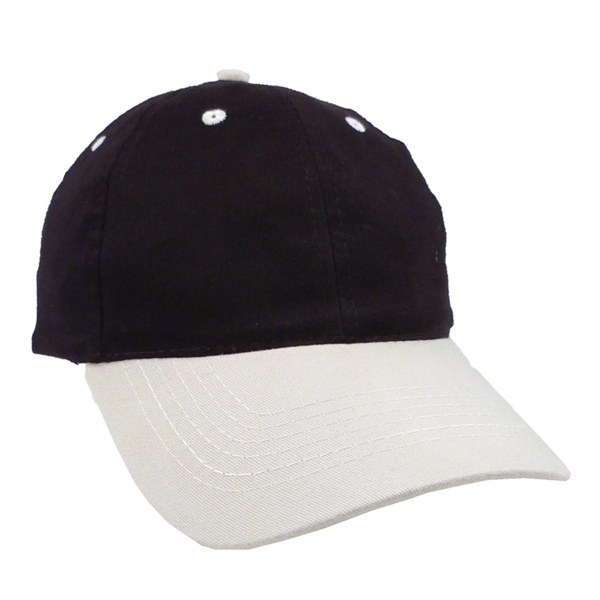 Two-Tone Brushed Cotton Twill Cap - Image 2
