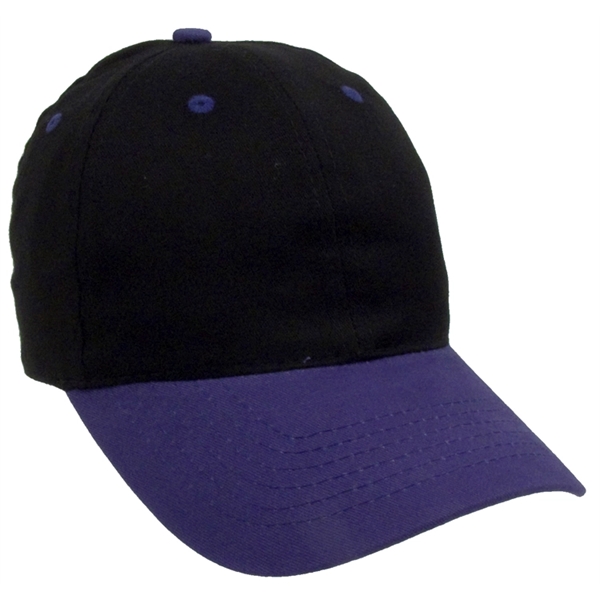 Two-Tone Brushed Cotton Twill Cap - Image 4