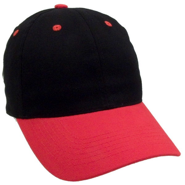 Two-Tone Brushed Cotton Twill Cap - Image 5