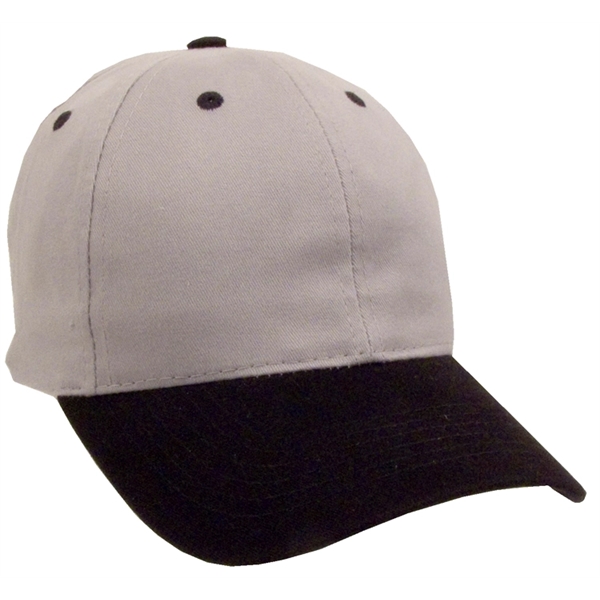 Two-Tone Brushed Cotton Twill Cap - Image 6