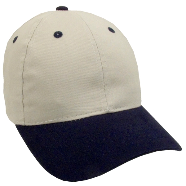 Two-Tone Brushed Cotton Twill Cap - Image 8