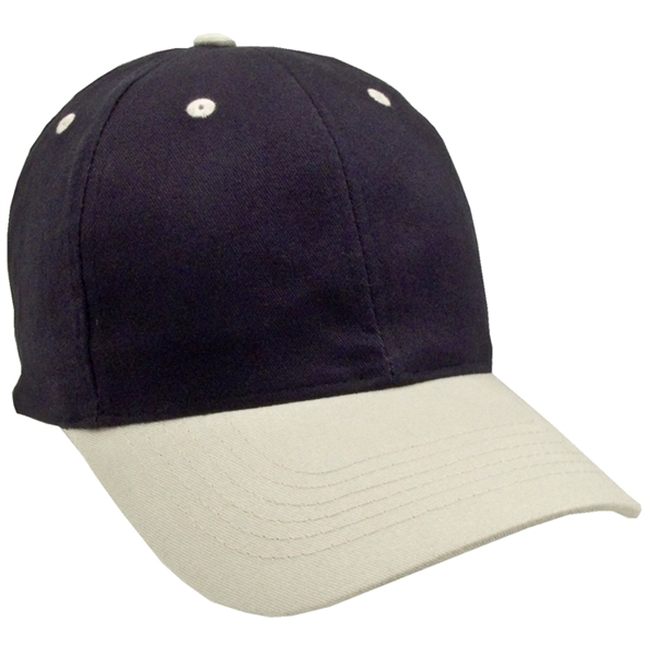 Two-Tone Brushed Cotton Twill Cap - Image 9